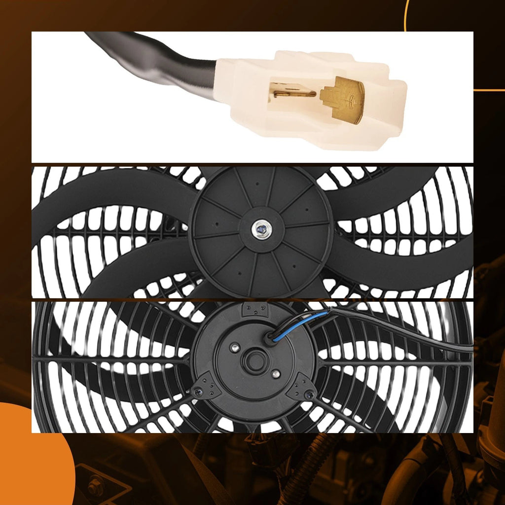 Electric Cooling System Fan for Universal Fit (3000–2250 CFM) (120W) 2019–2024