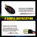 2X Dynamic Front Fender LED Side Marker Lights for MINI R53 (2002–2006)