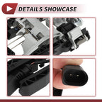 Front Left Door Handle Carrier for Volkswagen CC (2009–2017) No. 3C8837885 Black