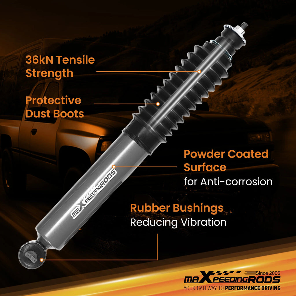 Lift Front Shocks for Chevy Silverado/GMC Sierra 1500 2WD (1999-2007)
