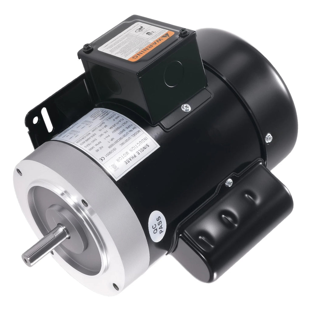 1HP Electric Motor for 56C Single Phase (115/230V)