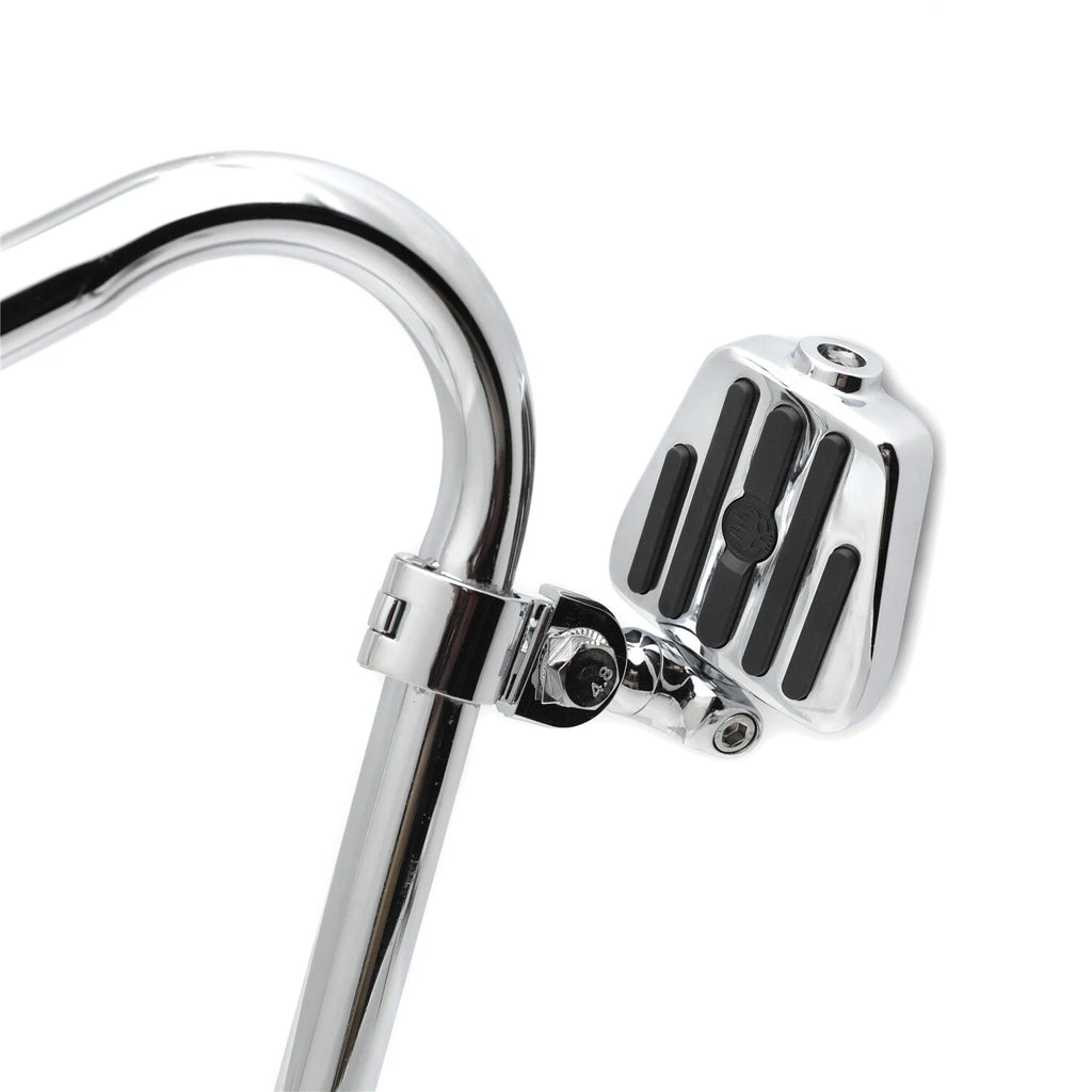 Chrome Furious Flame 3" Stem 1.25" Foot Peg for Honda Shadow Harley Road King