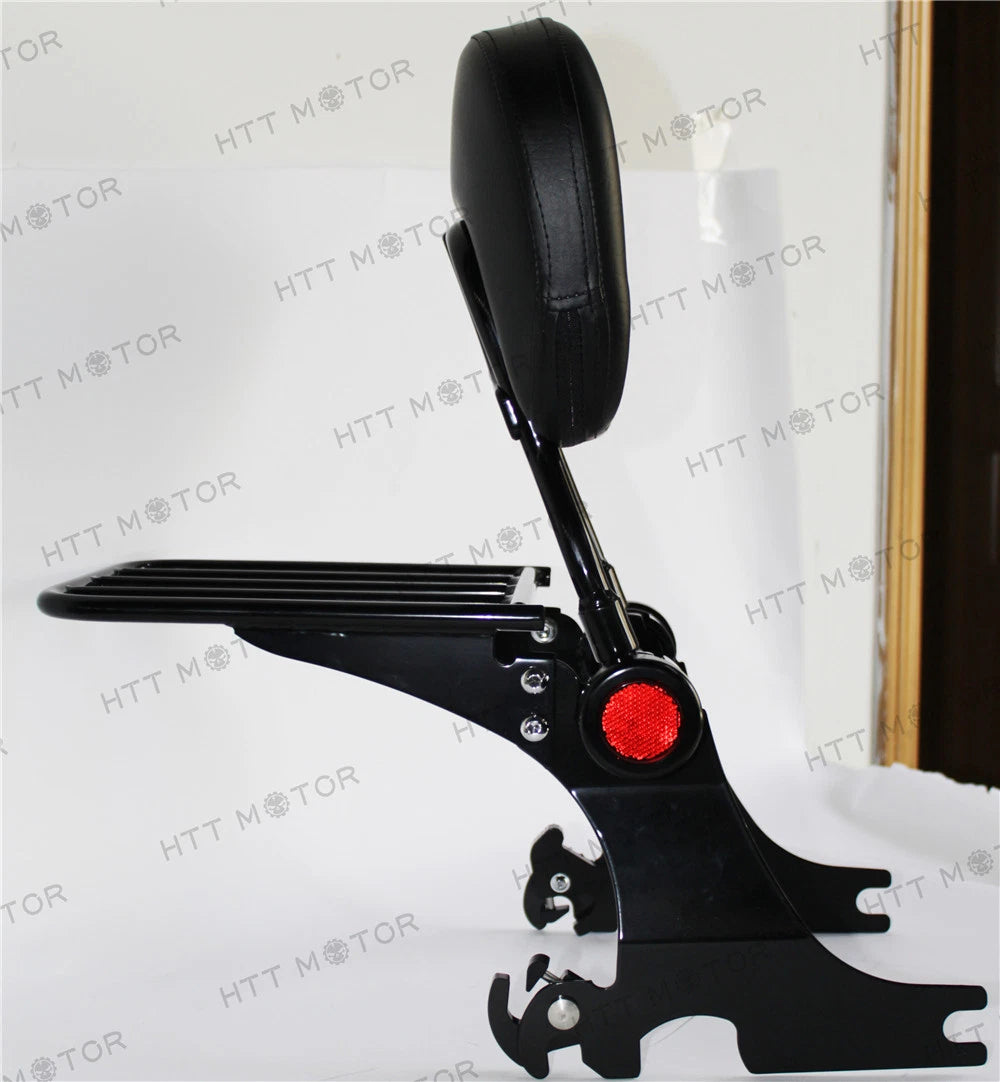 Detachable Backrest Sissy Bar w/ Luggage Rack for HD Sportster (1994–2003)