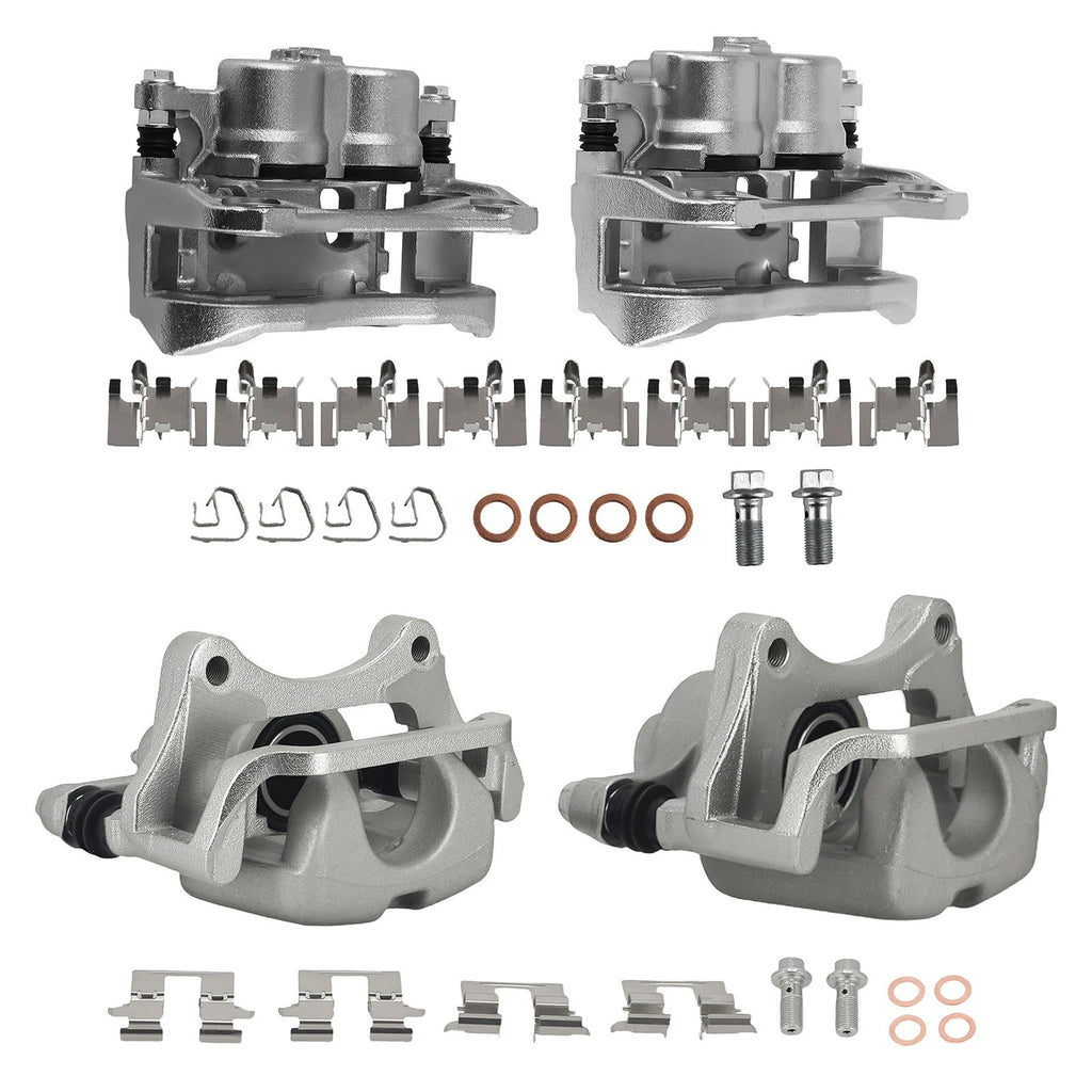 Set of 2 Front Rear Disc Brake Calipers for Toyota Highlander (2010–2013) 19B6274 19B6275