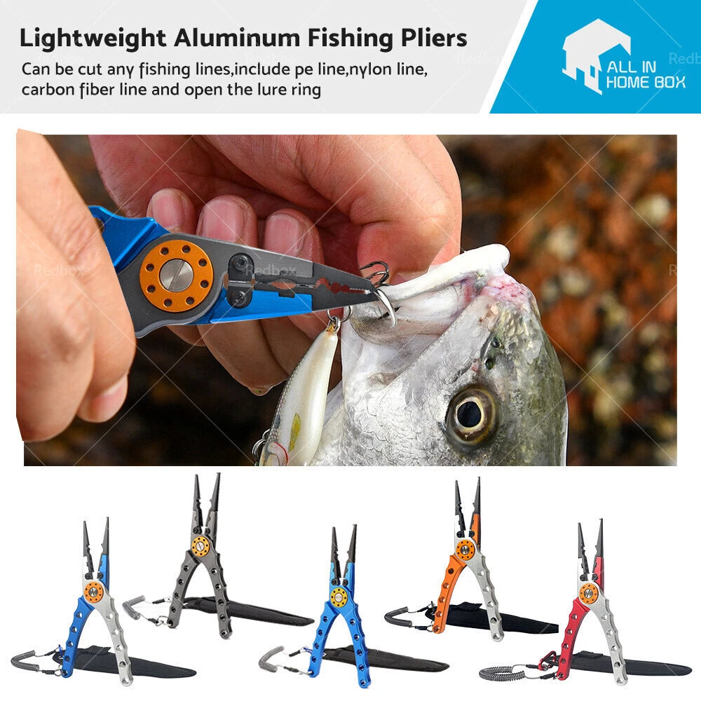 7.9" Aluminium Fishing Pliers Hook Remover for Fishing (Universal)