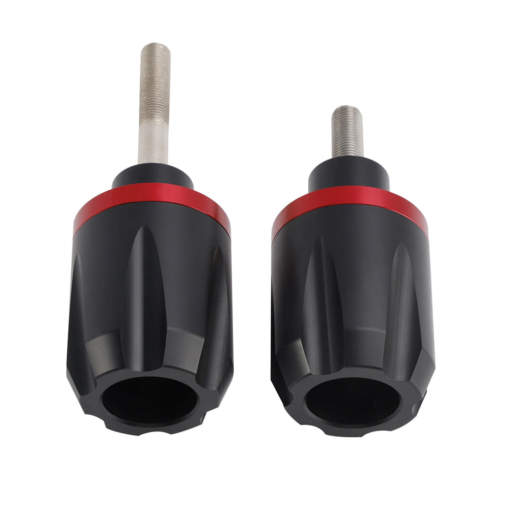 Crash Slider Protection for Honda CB650R (2019–2020) - Aluminum Frame, Red