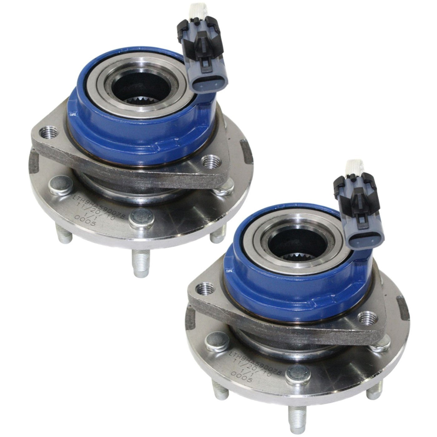 Wheel Hubs for Cadillac SRX (2004–2009) Front LH RH 6 Lug with Bearing & Sensor