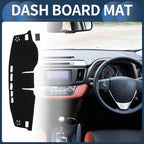 Dashboard Cover Mat for Toyota RAV4 (2020–2024) Sun Protector Pad Black