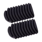 2 x Front Rubber Footrest Covers for BMW F650GS F700GS F800GS (2008-2018)