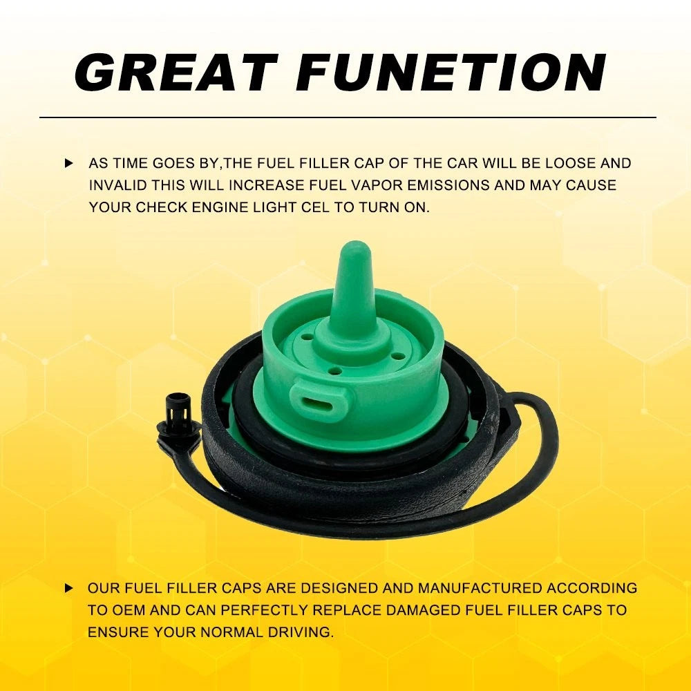 Fuel Gas Cap for Audi A4 A5 A8 Quattro (5C0-201-550-T)