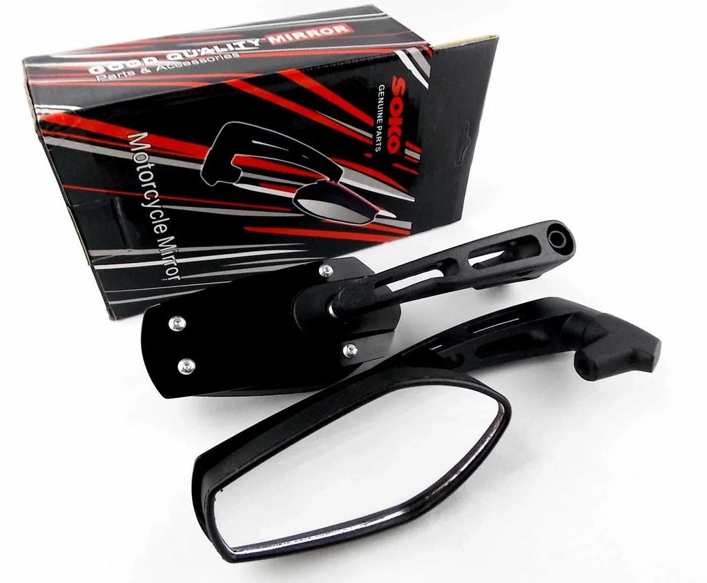 Black Rear View Mirrors for Honda CB500F (2013-2015)