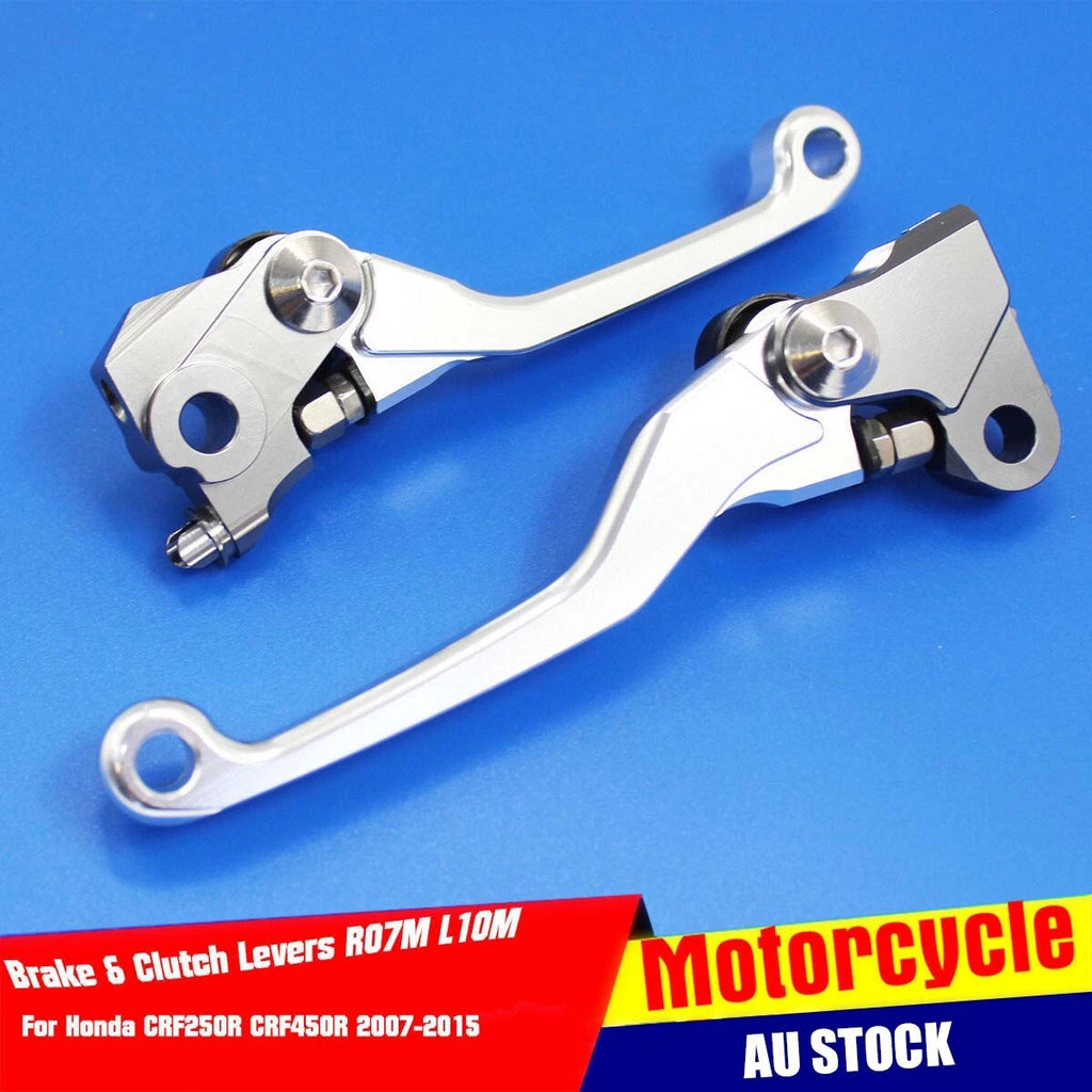 Brake & Clutch Levers Pair for Honda CRF250R CRF450R (2007–2015)