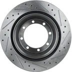 Brake Disc Set for Ford F-350 Super Duty (2012) Front & Rear Cross-Drilled