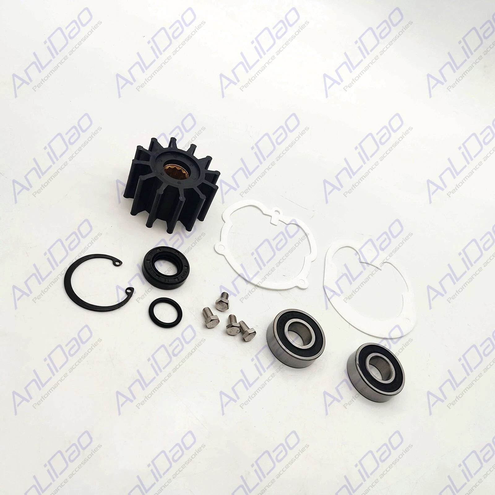 Pump Rebuild Service Kit for Volvo Penta OMC (3857794, 2858847, 3851982, 3851623)