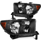 Set of 2 Headlight Assemblies for Toyota Tundra (2007–2013)