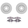 Bosch QuietCast Front Rotors & Hella Low-Met Disc Brake Pad Kit for Audi A4 A5 (2009–2016)