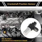 1 Pc Crankshaft Position Sensor No.237316N202 for Nissan X-Trail (2001–2013)