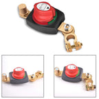 Heavy Duty Waterproof Battery Disconnect Switch for RVs Boats ATVs (12V)