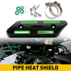 Pipe Heat Shield Protector Guard Cover for Yamaha Honda KTM Kawasaki