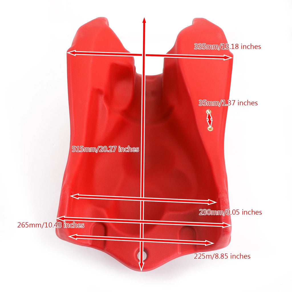 Plastic Fuel Tank with Gas Cap for Honda TRX300 (1988–1992)