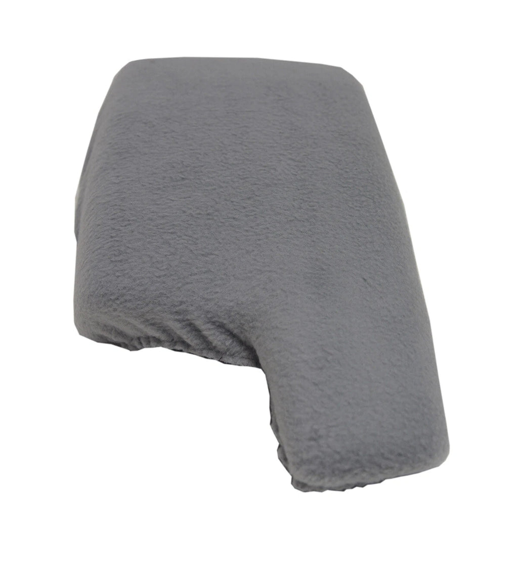 Fleece Console Lid Armrest Cover for Subaru Impreza (2017–2020) Gray