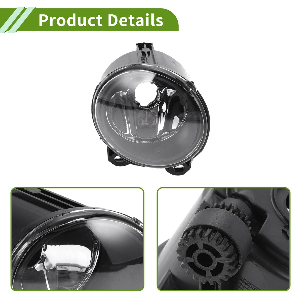 1 Pc Right Fog Light Grill for BMW X5 (1999–2006) No. 63177839866 Clear