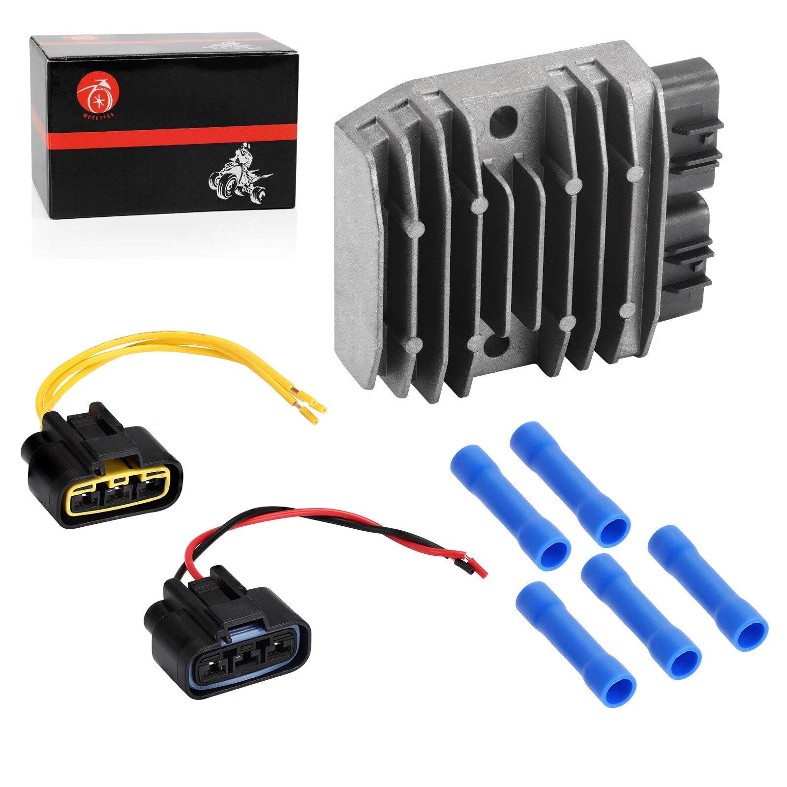 Voltage Regulator Rectifier Plug for Can-Am Renegade 500 570 650 800 850 1000 (2007–2023)