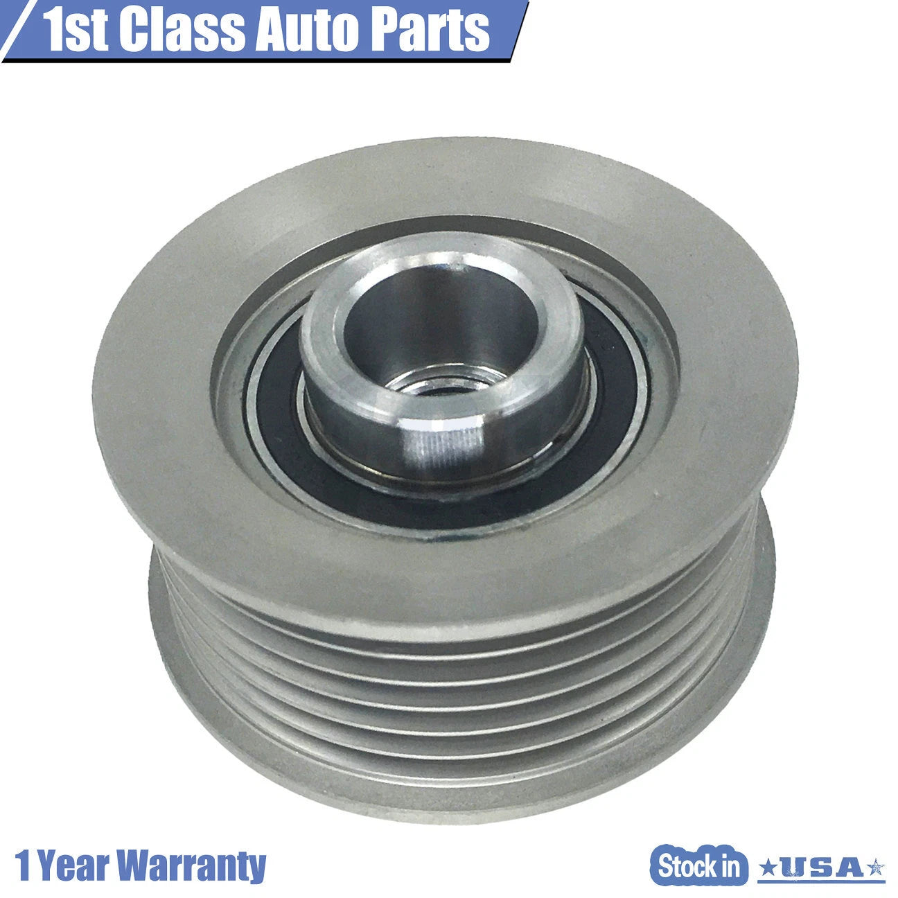 Alternator Clutch Pulley 6 Groove for Jeep Liberty TJ Wrangler (2002–2006)