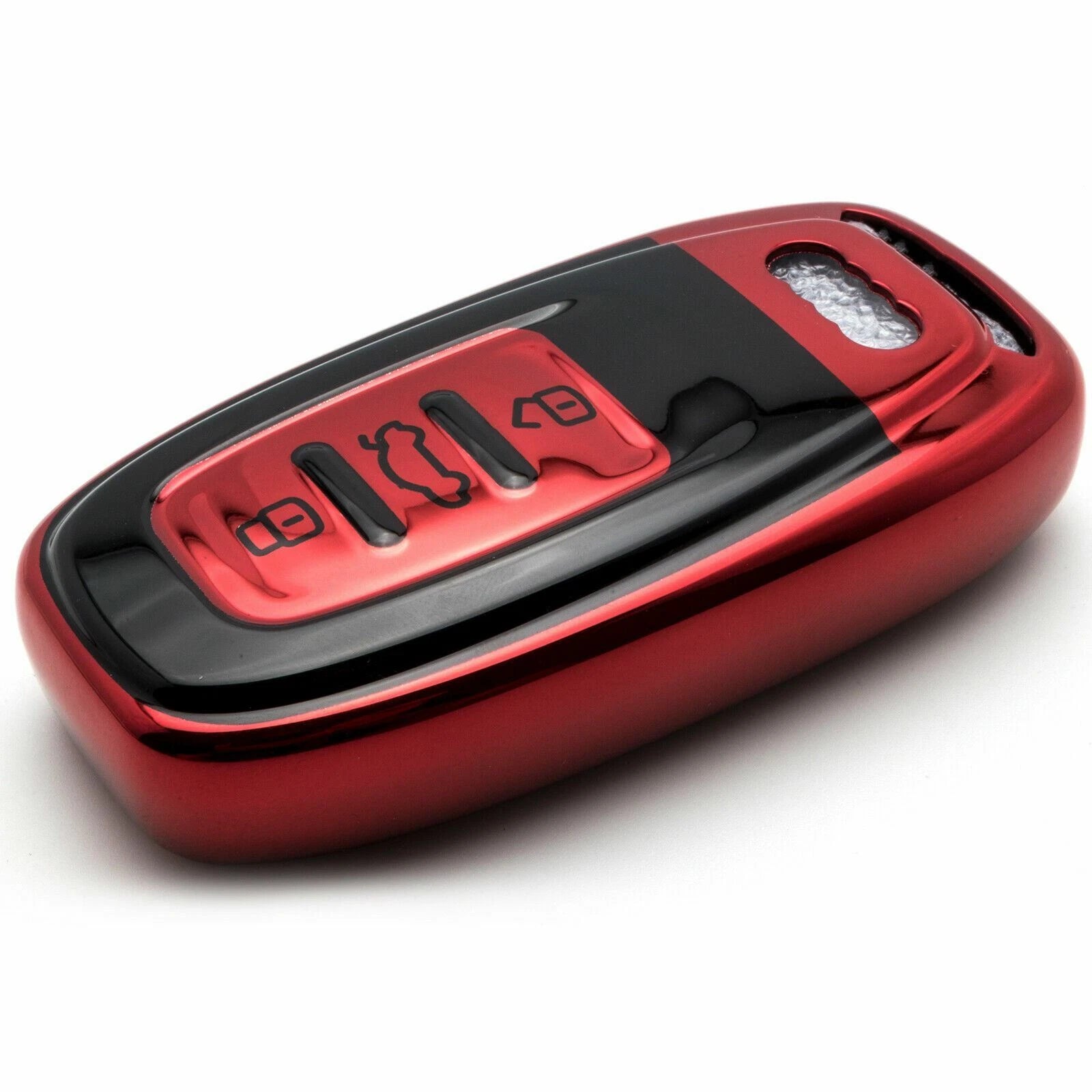 Remote Smart Key Fob Soft Holder Case Cover for Audi A3-A6, TT, S3-S6 (2010-2024)