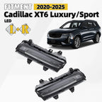 LED Daytime Running Fog Lights for Cadillac XT6 (2020–2025) Left+Right Pair