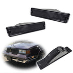 Set of 2 Smoked Parking Lamp Lenses for Cutlass 442 Salon Supreme