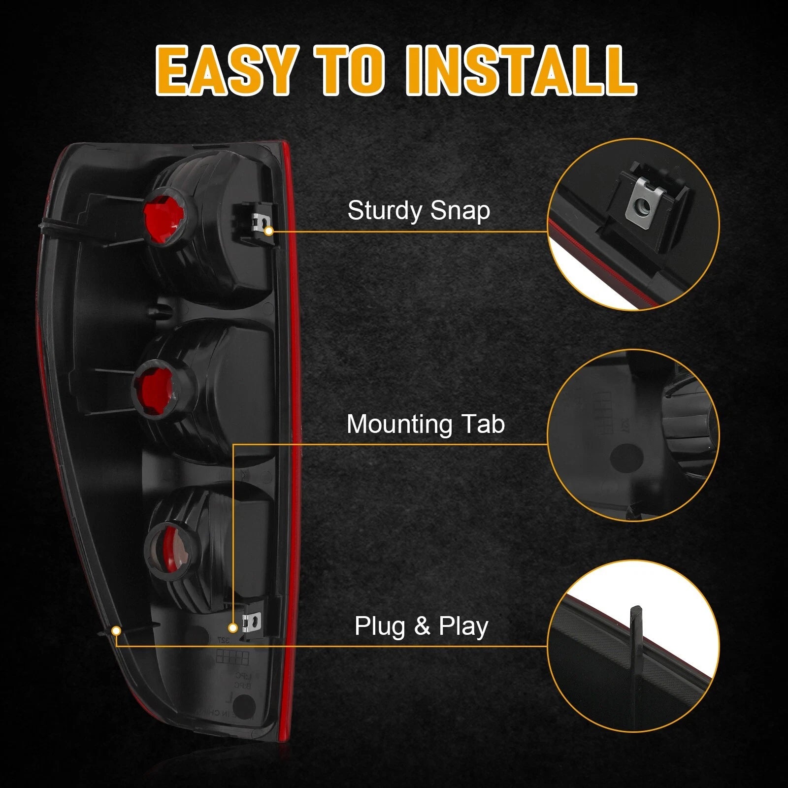 Tail Lights for Chevy Colorado GMC Canyon (2004-2012)