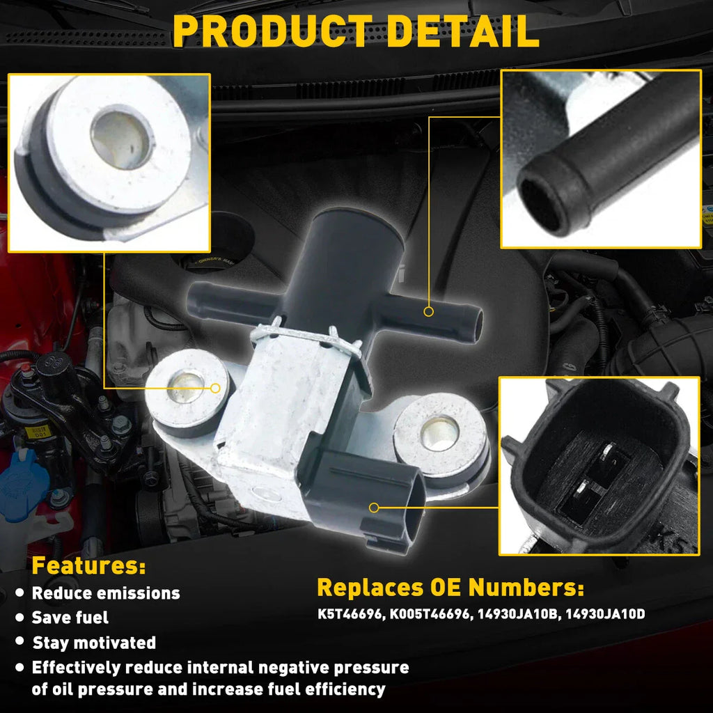 Vapor Canister Purge Solenoid Valve for Nissan Altima (2007–2019)