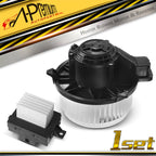 HVAC Heater Blower Motor & Resistor for Ford Lincoln 