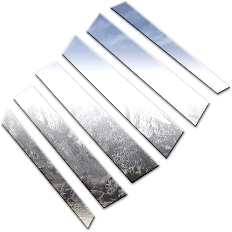 Luxury FX Stainless Steel Pillar Post Trim 6pc for Kia Soul (2014–2019)