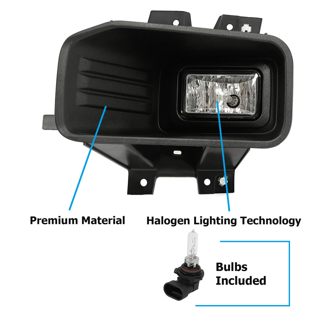 Fog Light Left Driver Side Halogen for Ford F150 (2018–2020)