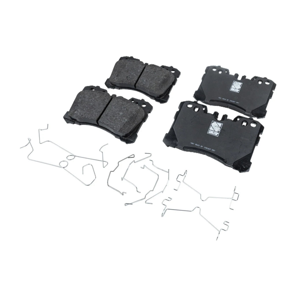 Set of 4 NAO Brake Pads for Lexus LS460, LS500 (2007–2021)