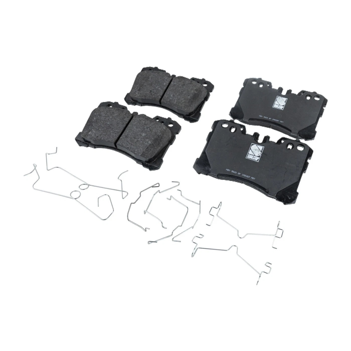 Set of 4 NAO Brake Pads for Lexus LS460, LS500 (2007–2021)