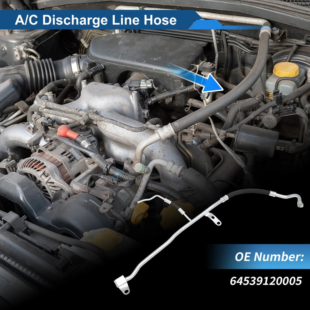 A/C Refrigerant Liquid Hose for BMW 535i (2011–2016) No. 64539120005