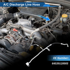 A/C Refrigerant Liquid Hose for BMW 535i (2011–2016) No. 64539120005