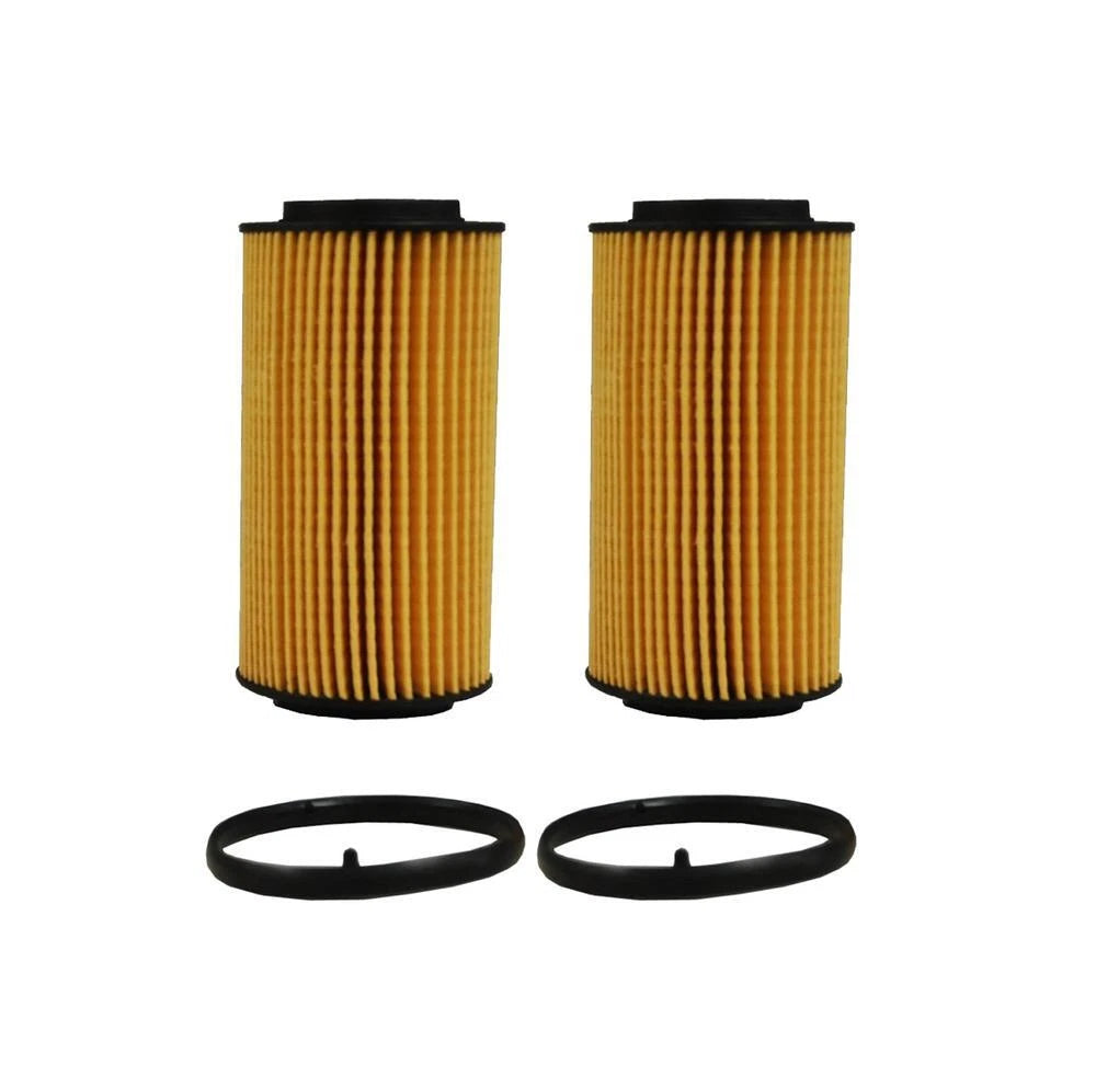 2X Wix 57187 Engine Oil Filter Kit for