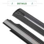 2X Front Left & Right Weatherstrip Window Seal for Toyota Camry (1997–2001)