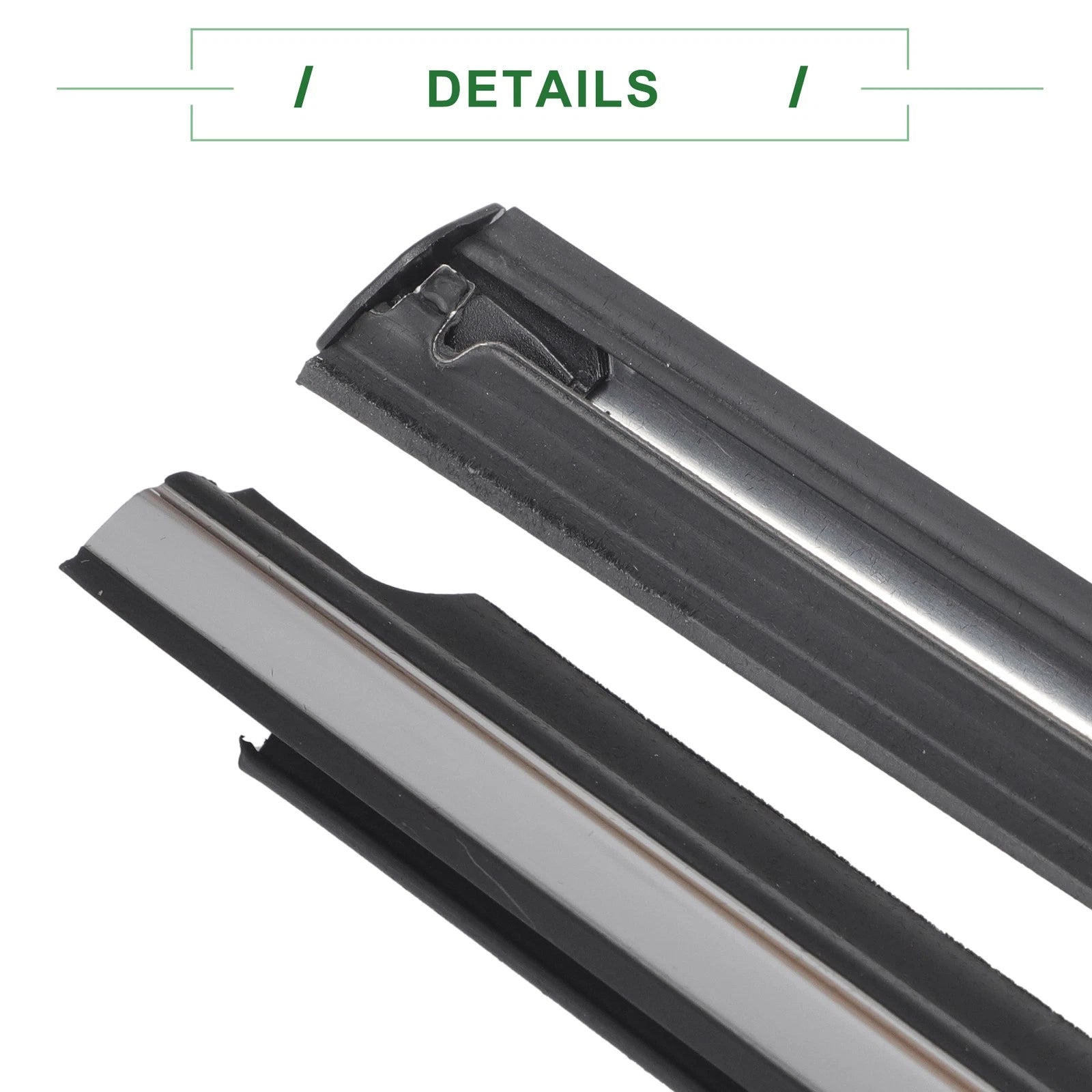 2X Front Left & Right Weatherstrip Window Seal for Toyota Camry (1997–2001)