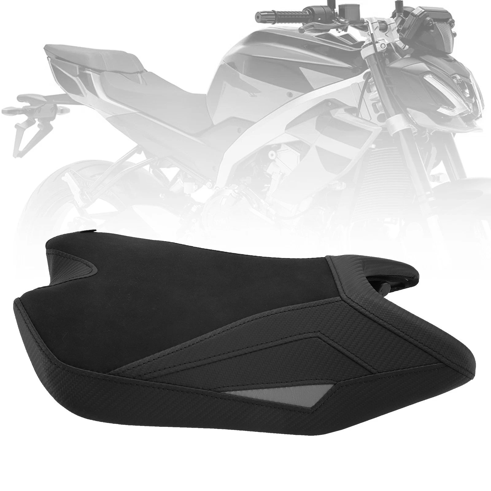 Driver Seat Cushion for Aprilia RS457 (2024–2025) - Gray PU