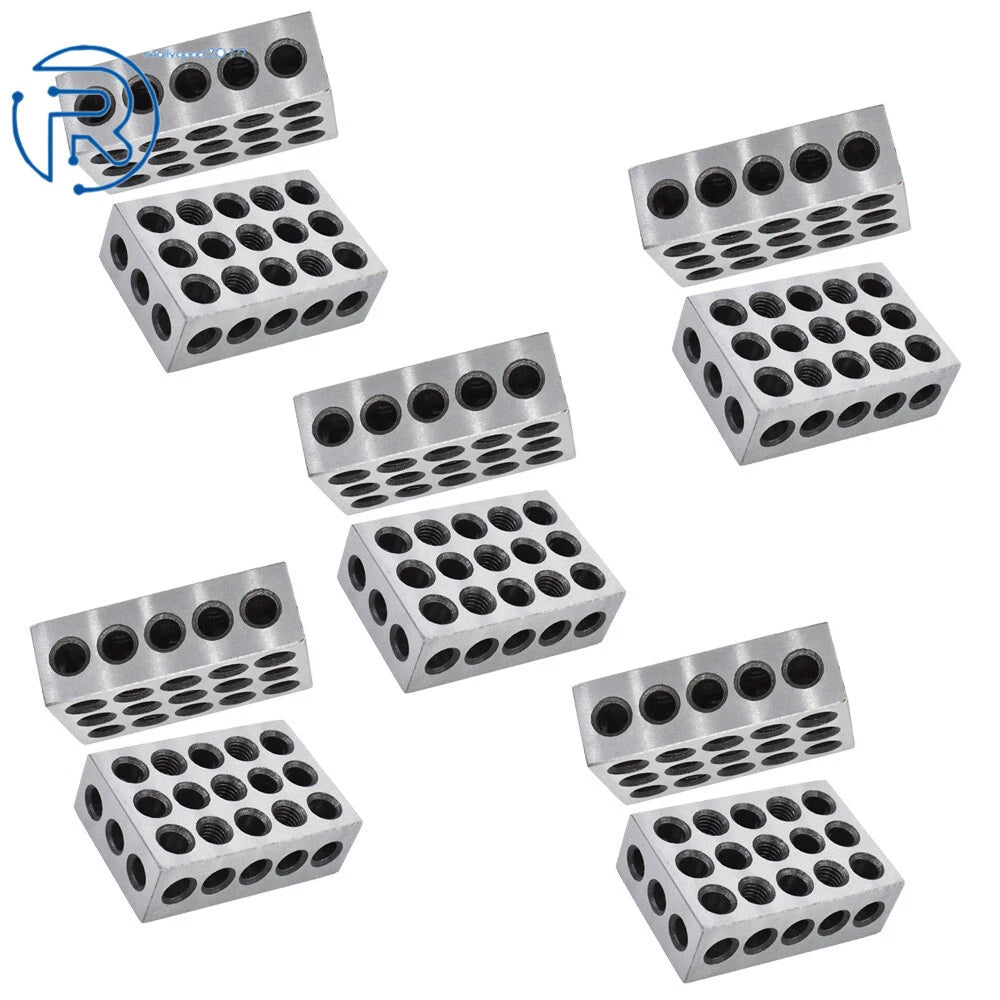 Set of 5 Ultra Precision Machinist Blocks for Custom Applications