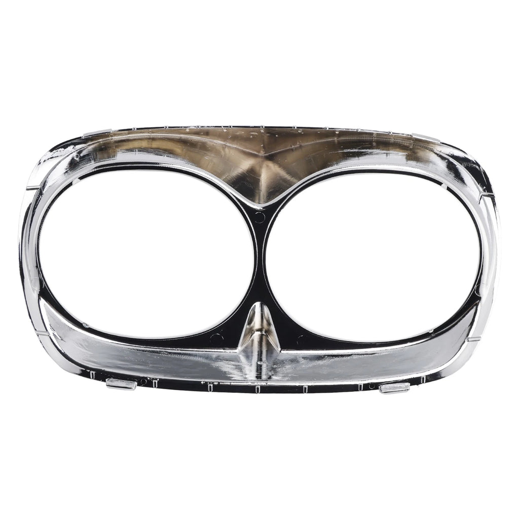 Dual Headlight Trim Bezel Cover for Road Glide (1998–2013) Chrome