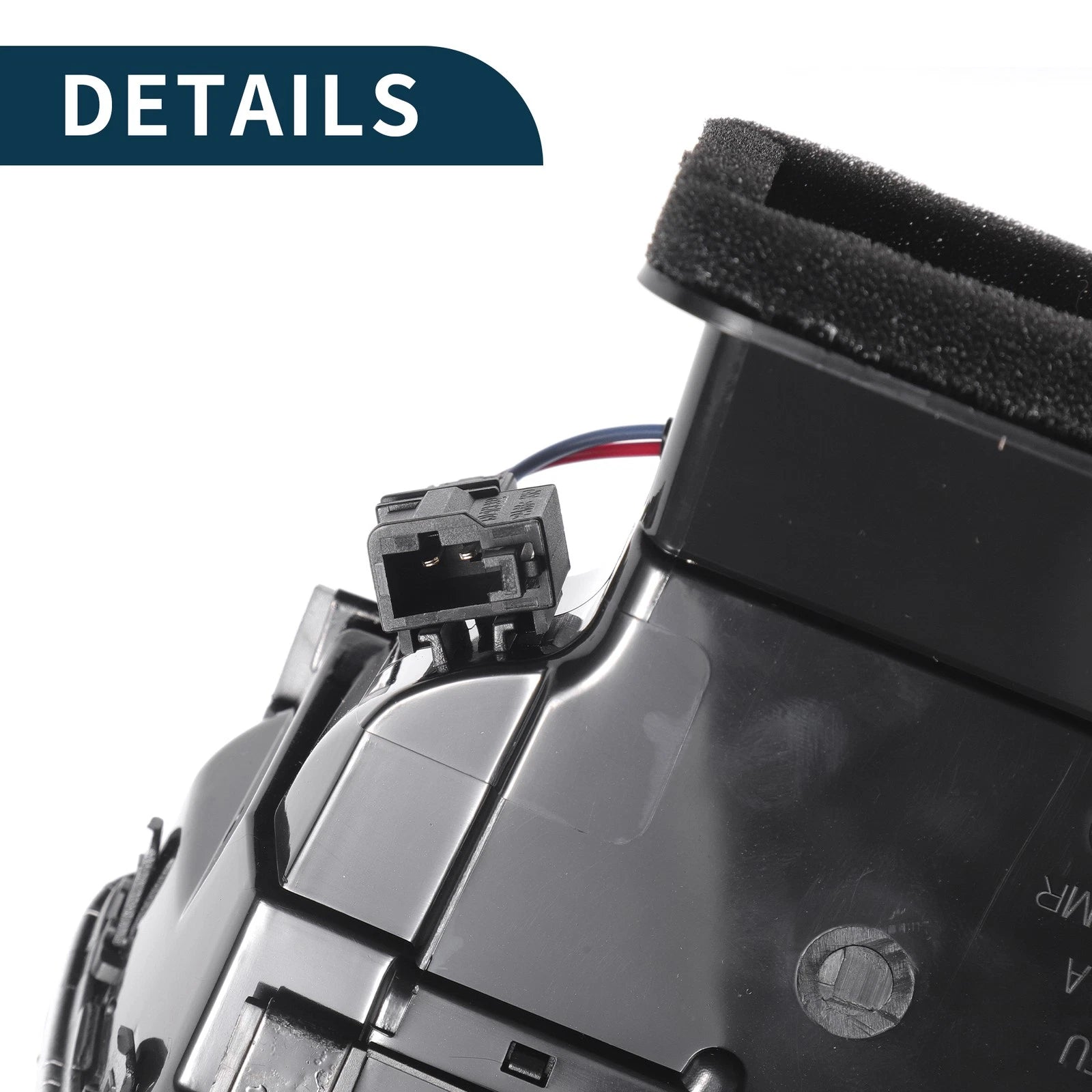 Center Dash A/C Outlet for Volkswagen Passat (2012–2019) 3AD819728A Black