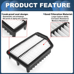 Car Engine Air Filter No. 281133X000 for Hyundai Elantra 1.8L 2.0L (2011–2016)