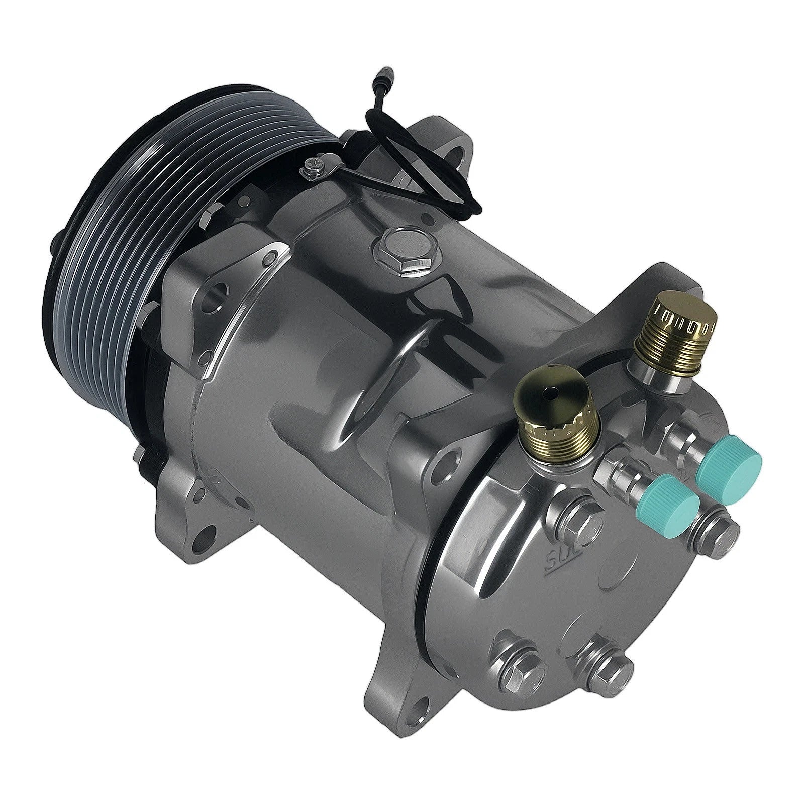 A/C Compressor with 8-Groove Pulley for Sanden 508 (HC5004C)