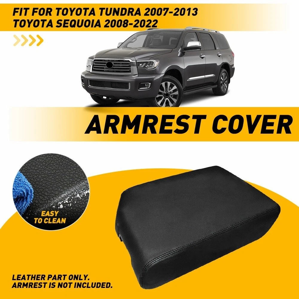Center Console Lid Armrest Cover for Toyota Tundra Sequoia (2007–2022)